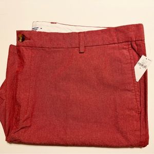 NWT- Men’s Big and Tall - Old Navy Slim Shorts - Size 48 - Red Wash